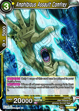 Amphibious Assault Comfrey - Draft Box 05 - Divine Multiverse - Rare - DB2-115