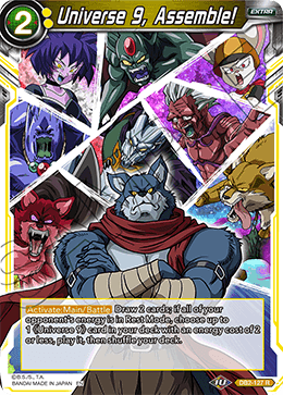 Universe 9, Assemble! - Draft Box 05 - Divine Multiverse - Rare - DB2-127