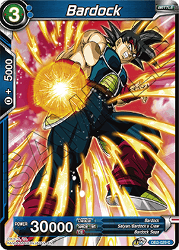 Bardock - Draft Box 06 - Giant Force - Common - DB3-029