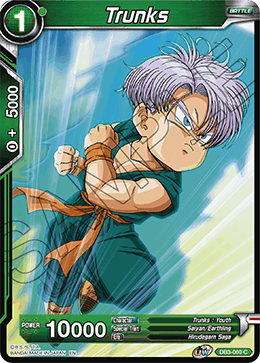 Trunks - Draft Box 06 - Giant Force - Common - DB3-060