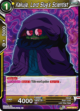 Kakuja, Lord Slug's Scientist - Draft Box 06 - Giant Force - Common - DB3-098