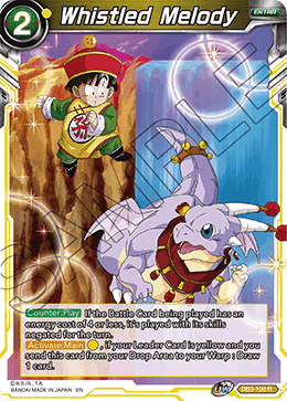 Whistled Melody - Draft Box 06 - Giant Force - Rare - DB3-100