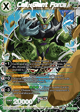 Cell, Giant Force - Draft Box 06 - Giant Force - Giant Force Rare - DB3-141