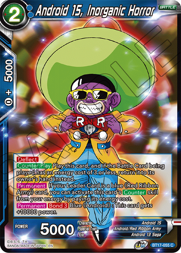 Android 15, Inorganic Horror - Ultimate Squad - Common - BT17-055