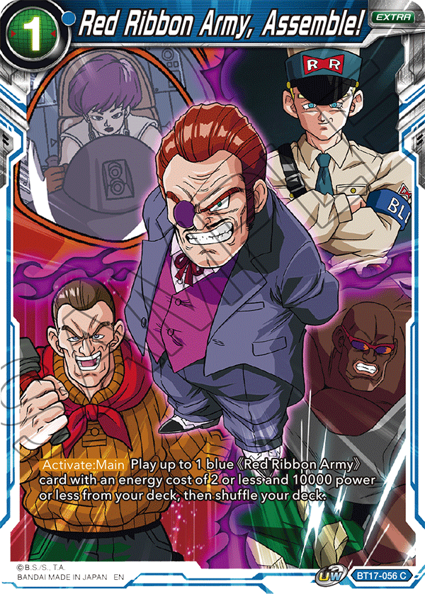 Red Ribbon Army, Assemble! - Ultimate Squad - Common - BT17-056