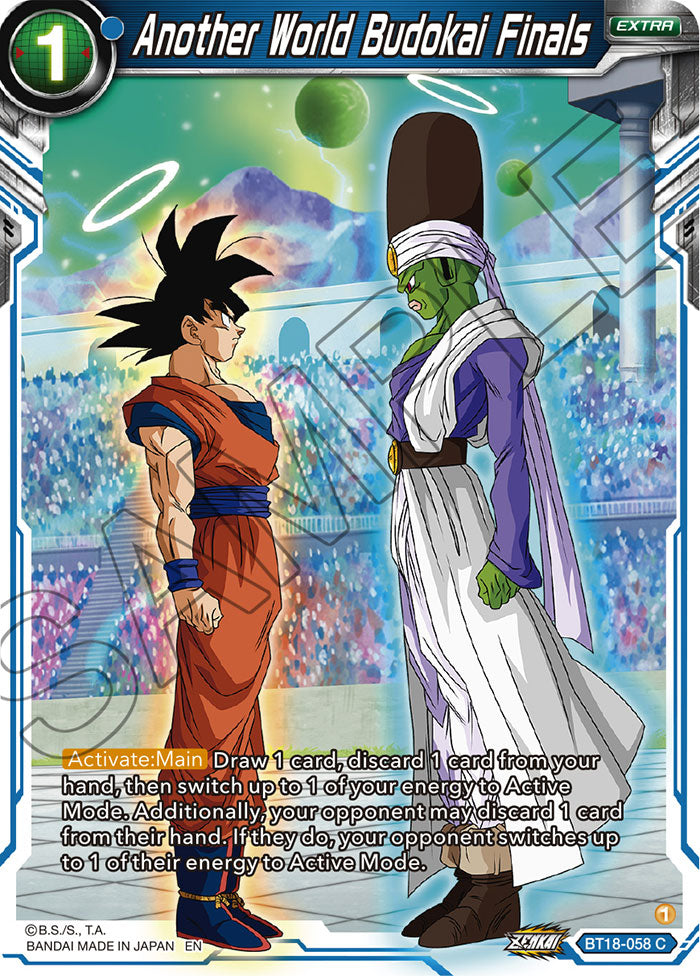 Another World Budokai Finals - Dawn of the Z-Legends - Common - BT18-058