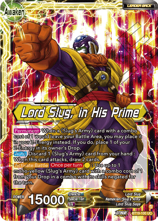 Lord Slug // Lord Slug, in His Prime - Fighter's Ambition - Uncommon - BT19-100