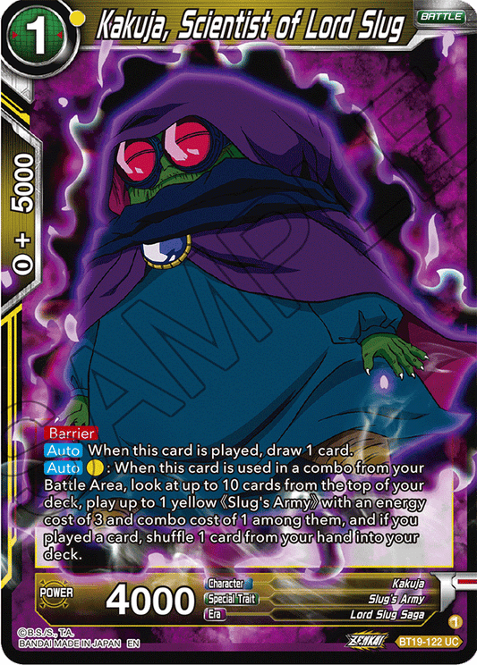 Kakuja, Scientist of Lord Slug - Fighter's Ambition - Uncommon - BT19-122