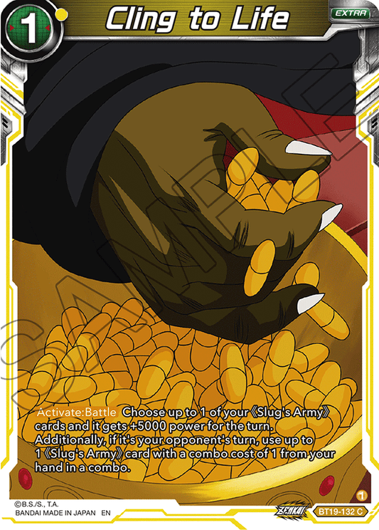 Cling to Life - Fighter's Ambition - Common - BT19-132