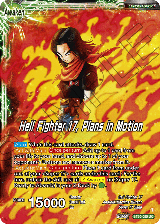 Android 20 & Dr. Myuu // Hell Fighter 17, Plans in Motion - Power Absorbed - Uncommon - BT20-055