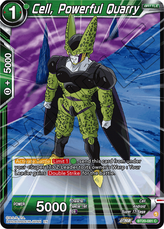 Cell, Powerful Quarry - Power Absorbed - Common - BT20-081