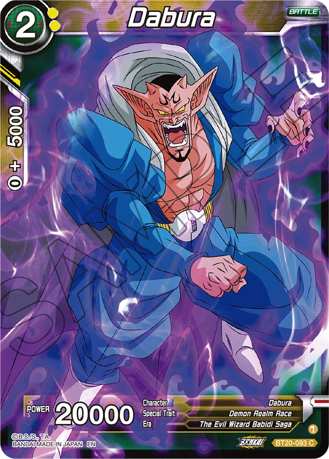 Dabura - Power Absorbed - Common - BT20-093