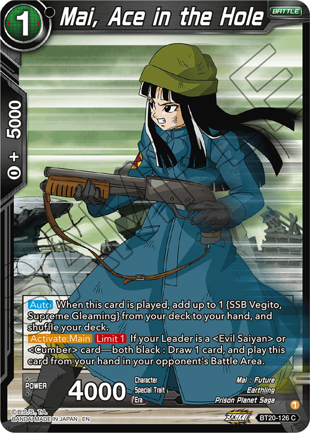 Mai, Ace in the Hole - Power Absorbed - Common - BT20-126