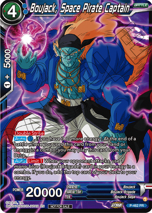 Boujack, Space Pirate Captain (Z03 Dash Pack) - Promotion Cards - Promo - P-462