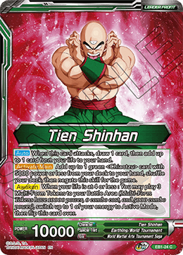 Tien Shinhan // Tien Shinhan, Mysterious Technique - Battle Evolution Booster - Common - EB1-24