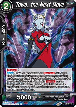 Towa, the Next Move - Battle Evolution Booster - Common - EB1-54