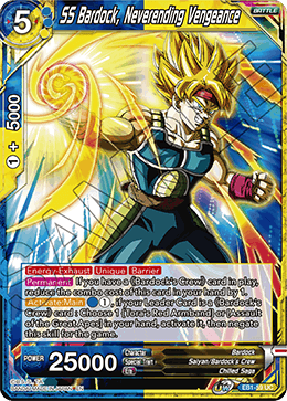 SS Bardock, Neverending Vengeance - Battle Evolution Booster - Uncommon - EB1-59