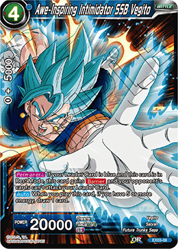 Awe-Inspiring Intimidator SSB Vegito - Judge Promotion Cards - Promo - EX03-08