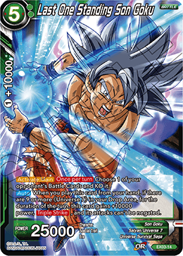 Last One Standing Son Goku - Expansion Deck Box Set 03: Ultimate Box - Expansion Rare - EX03-14