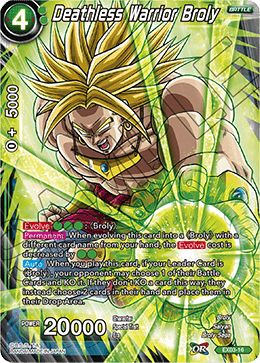 Deathless Warrior Broly - Expansion Deck Box Set 03: Ultimate Box - Expansion Rare - EX03-16
