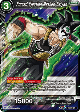 Forced Ejection Masked Saiyan - Expansion Deck Box Set 03: Ultimate Box - Expansion Rare - EX03-27