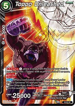 Toppo Unleashed - Expansion Deck Box Set 03: Ultimate Box - Expansion Rare - EX03-30