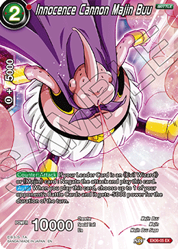 Innocence Cannon Majin Buu - Special Anniversary Set - Expansion Rare - EX06-05