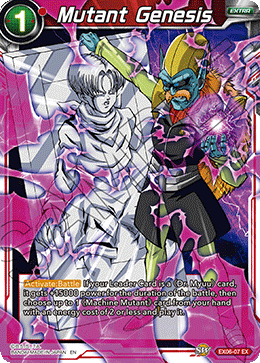 Mutant Genesis - Special Anniversary Set - Expansion Rare - EX06-07