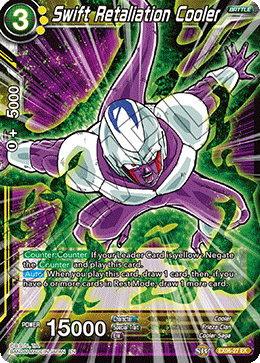 Swift Retaliation Cooler (Event Pack 10) (Alternate Foil) - Tournament Promotion Cards - Expansion Rare - EX06-27