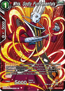 Whis, Godly Fundamentals - Expansion Deck Box Set 07: Magnificent Collection - Fusion Hero - Expansion Rare - EX07-03