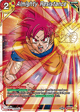 Almighty Resistance - Expansion Deck Box Set 09: Saiyan Surge - Expansion Rare - EX09-06