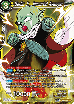 Garlic Jr., Immortal Avenger - Expansion Deck Box Set 15: Battle Enhanced - Expansion Rare - EX15-04