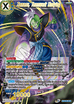 Zamasu, Teamwork Undying - Special Anniversary Set 2021 - Expansion Rare - EX19-06