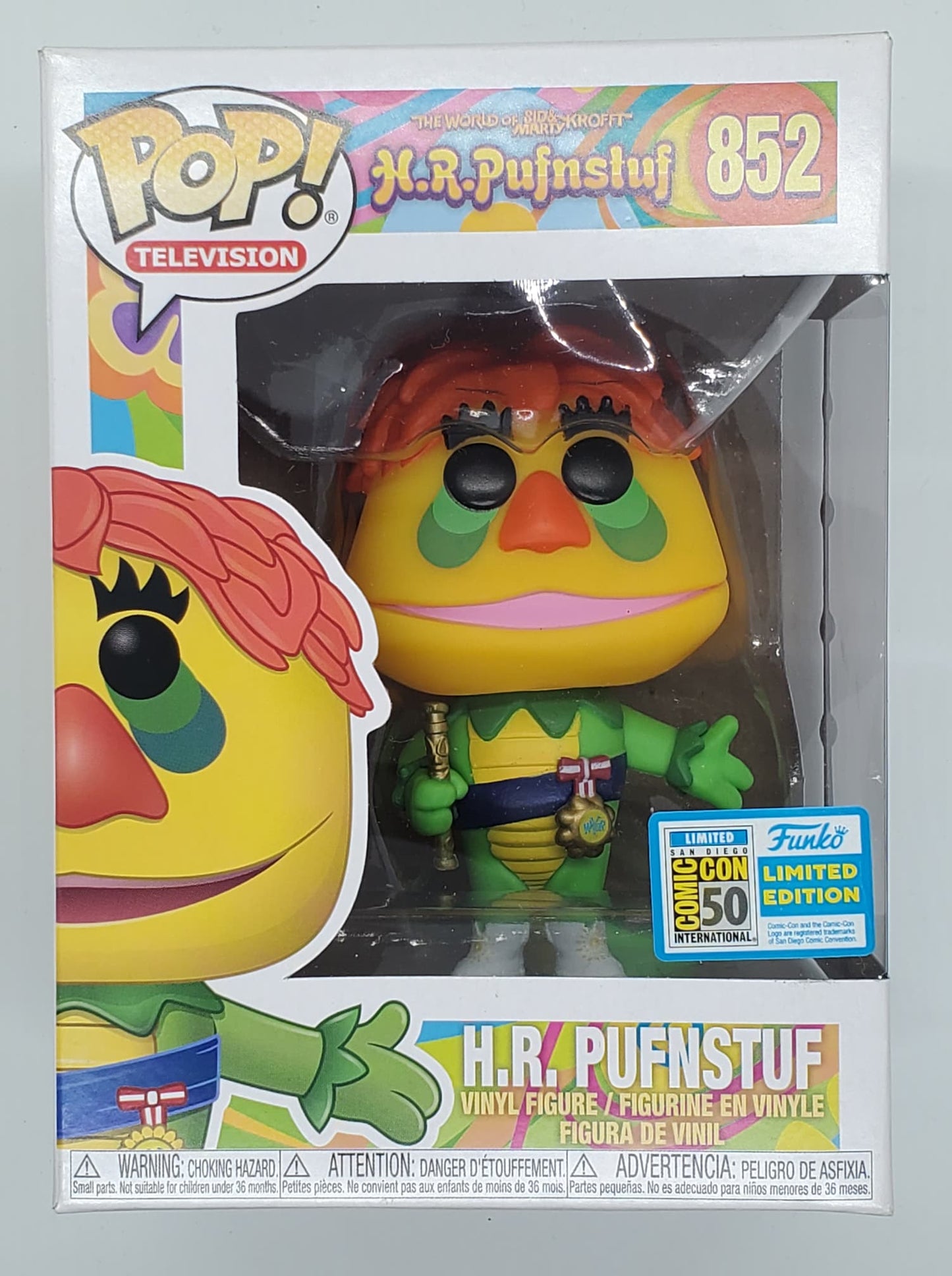 Funko Pop SDCC H.R. Pufnstuf