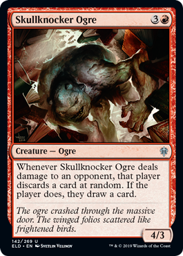 Skullknocker Ogre - Throne of Eldraine - U - 142