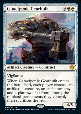 Cataclysmic Gearhulk - Commander 2020 - M - 80