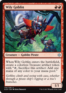 Wily Goblin - Ixalan - U - 174