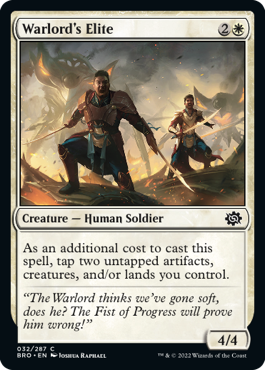 Warlord's Elite - The Brothers' War - C - 32
