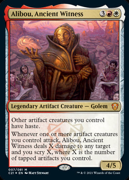 Alibou, Ancient Witness - Commander 2021 - M - 7