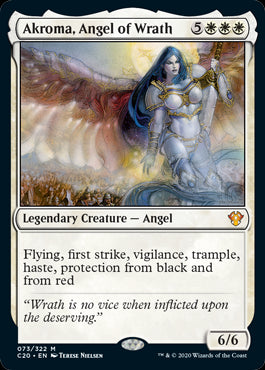 Akroma, Angel of Wrath - Commander 2020 - M - 73