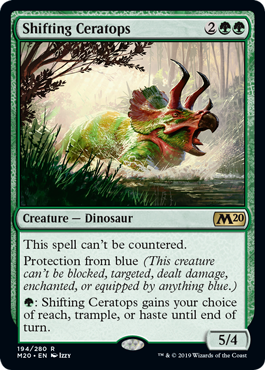 Shifting Ceratops - Core Set 2020 - R - 194