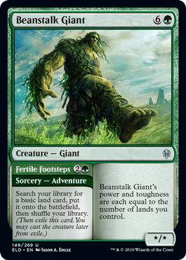 Beanstalk Giant - Throne of Eldraine - U - 149