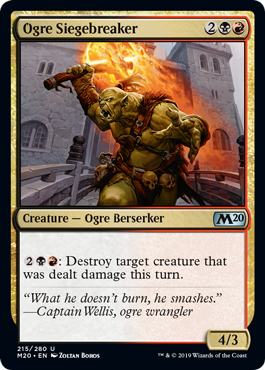 Ogre Siegebreaker - Core Set 2020 - U - 215