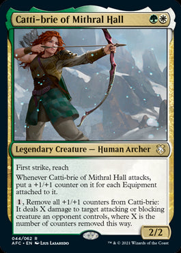 Catti-brie of Mithral Hall - Commander: Adventures in the Forgotten Realms - R - 44