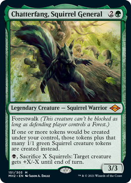 Chatterfang, Squirrel General - Modern Horizons 2 - M - 151