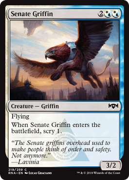 Senate Griffin - Ravnica Allegiance - C - 219