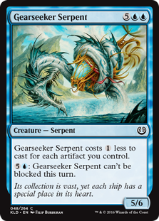 Gearseeker Serpent - Kaladesh - C - 48