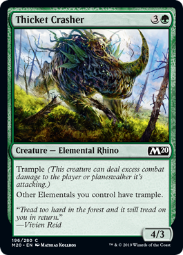 Thicket Crasher - Core Set 2020 - C - 196