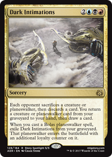 Dark Intimations - Aether Revolt - R - 128