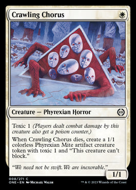 Crawling Chorus - Phyrexia: All Will Be One - C - 8
